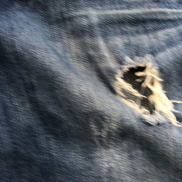 TJC Womens Jeans Size 8 Blue Denim Distressed Bootcut Leg Casual Retro Classic - Picture 12 of 16